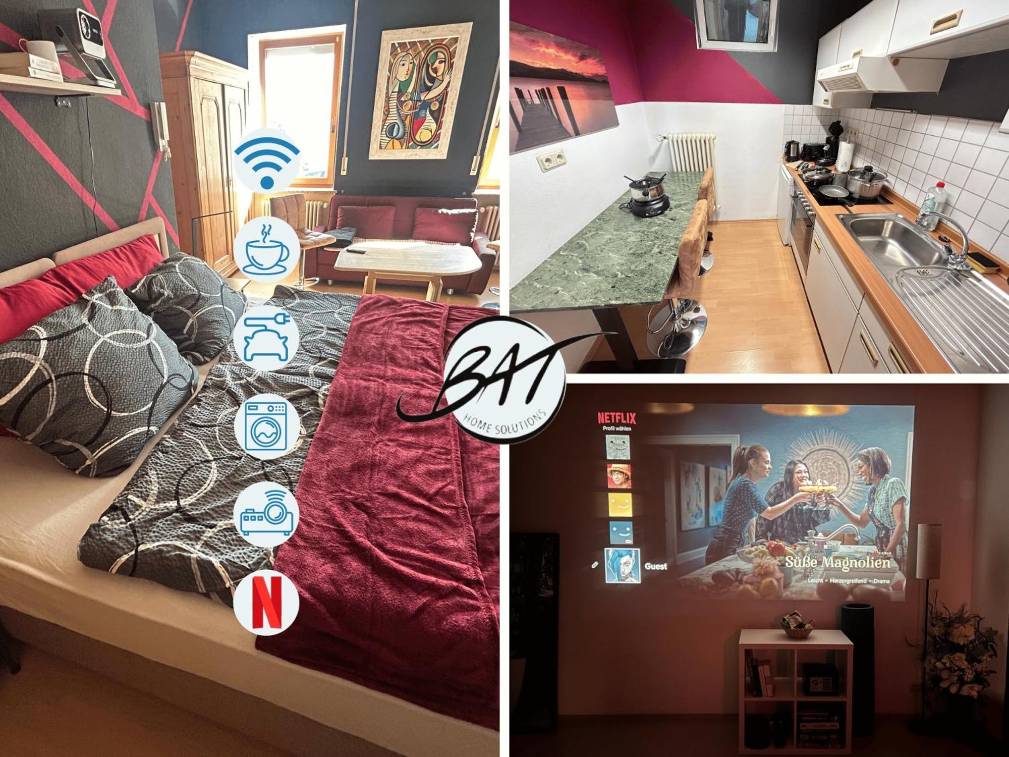 Zentrale Ferienwohnung Trier-Euren Mit Heimkino, Kueche, Wallbox & Kostenlose Fahrraeder Bagian luar foto