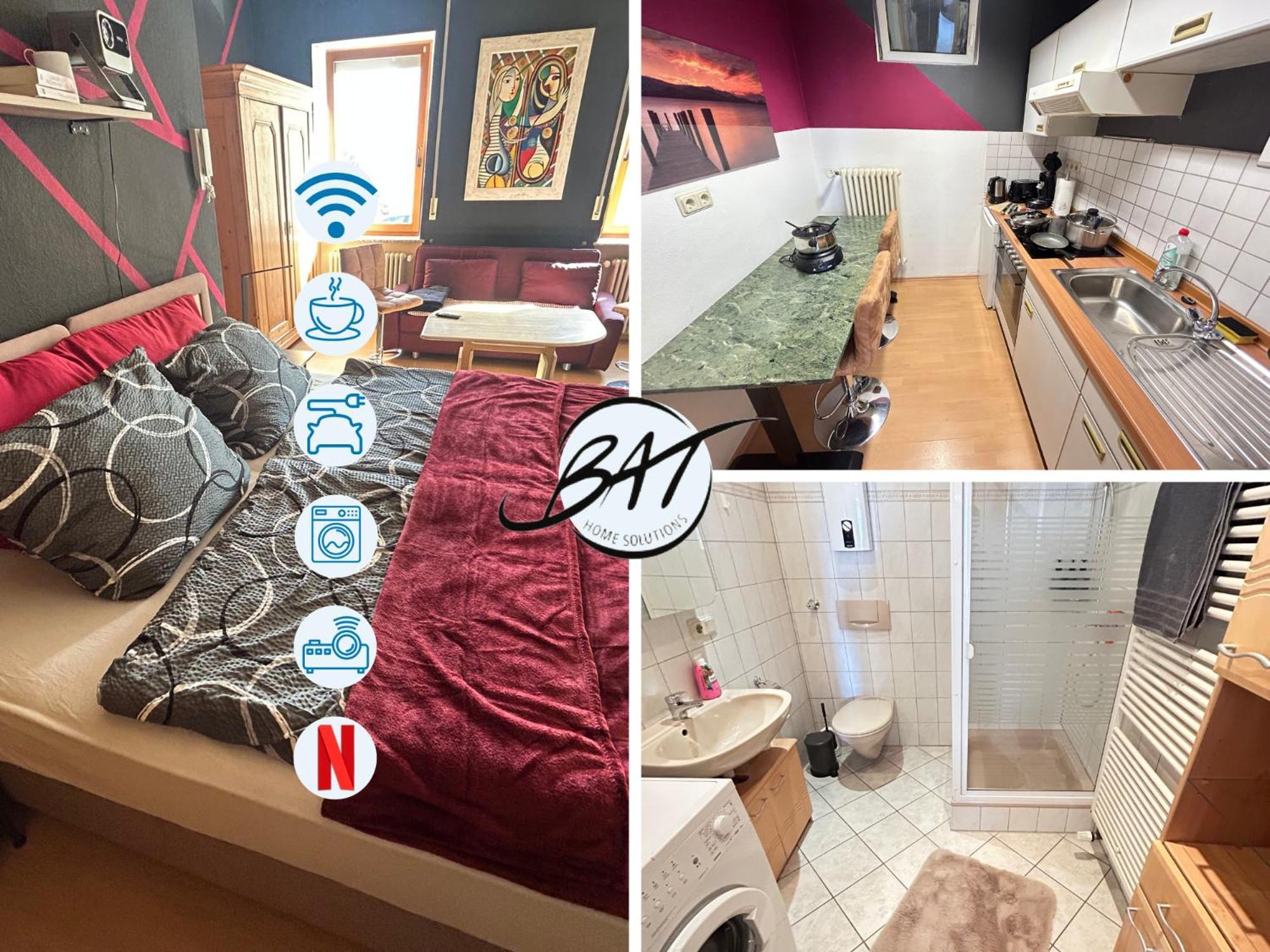 Zentrale Ferienwohnung Trier-Euren Mit Heimkino, Kueche, Wallbox & Kostenlose Fahrraeder Bagian luar foto